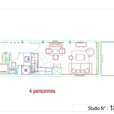 Le Portillo - Piscine - Pour 4 Personnes Mae-5333 *